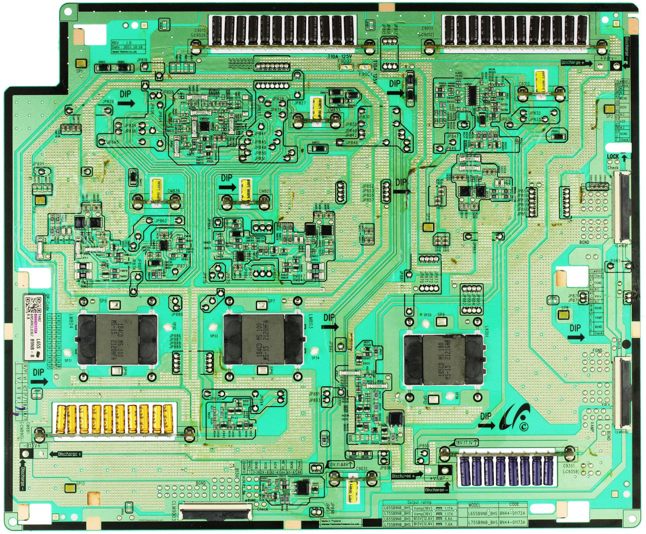 samsung BN44-01172A DC VSS-DRIVER BOARD