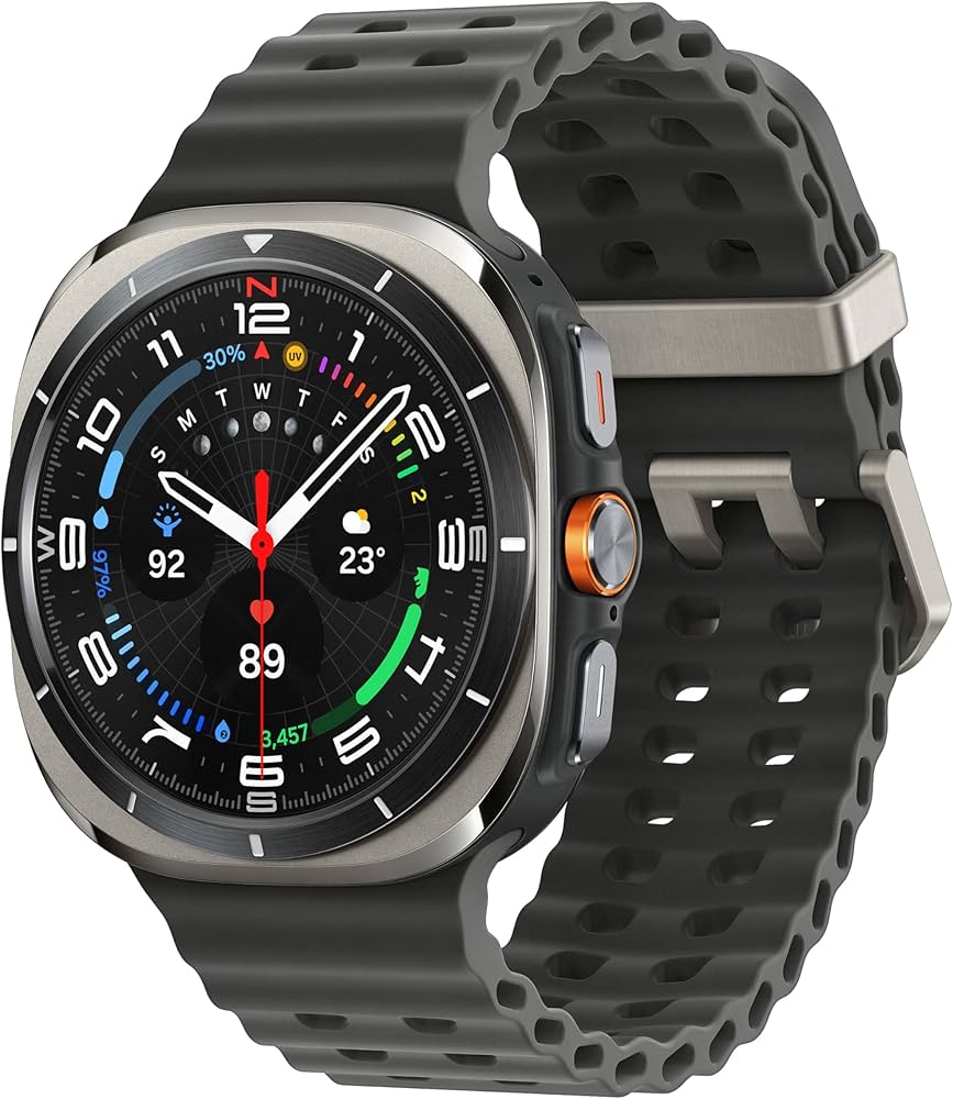 Samsung SMR880NZUTXAA - High-Precision Samsung Watch, AI Sleep Monitoring, Samsung Pay Support