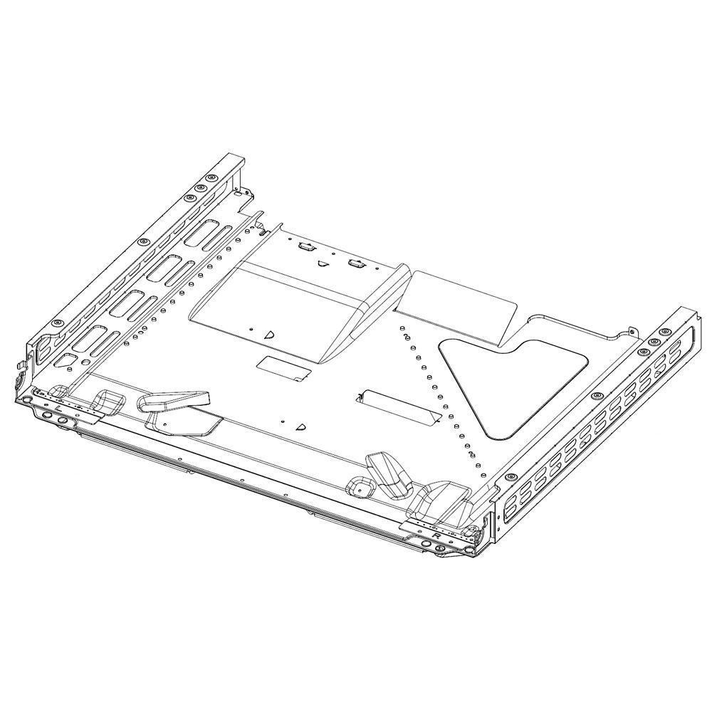 Couvercle d'assemblage adiabatique supérieur pour Samsung DG94-03530B