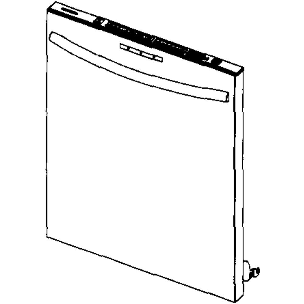 Samsung DD82-01110A Dishwasher Door Outer Panel Assembly - Samsung Parts USA