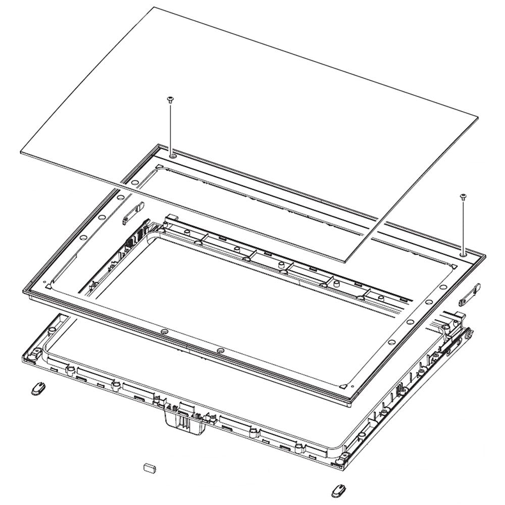 Couvercle d'assemblage TC Samsung DC97-20004L