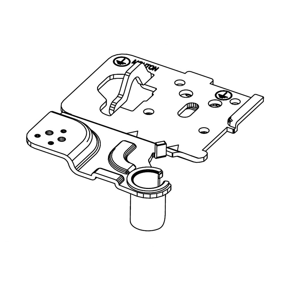 Charnière de porte de réfrigérateur Samsung DA61-08677A, supérieure droite