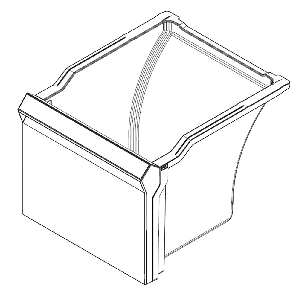 Tiroir inférieur pour réfrigérateur-congélateur Samsung DA97-20626A