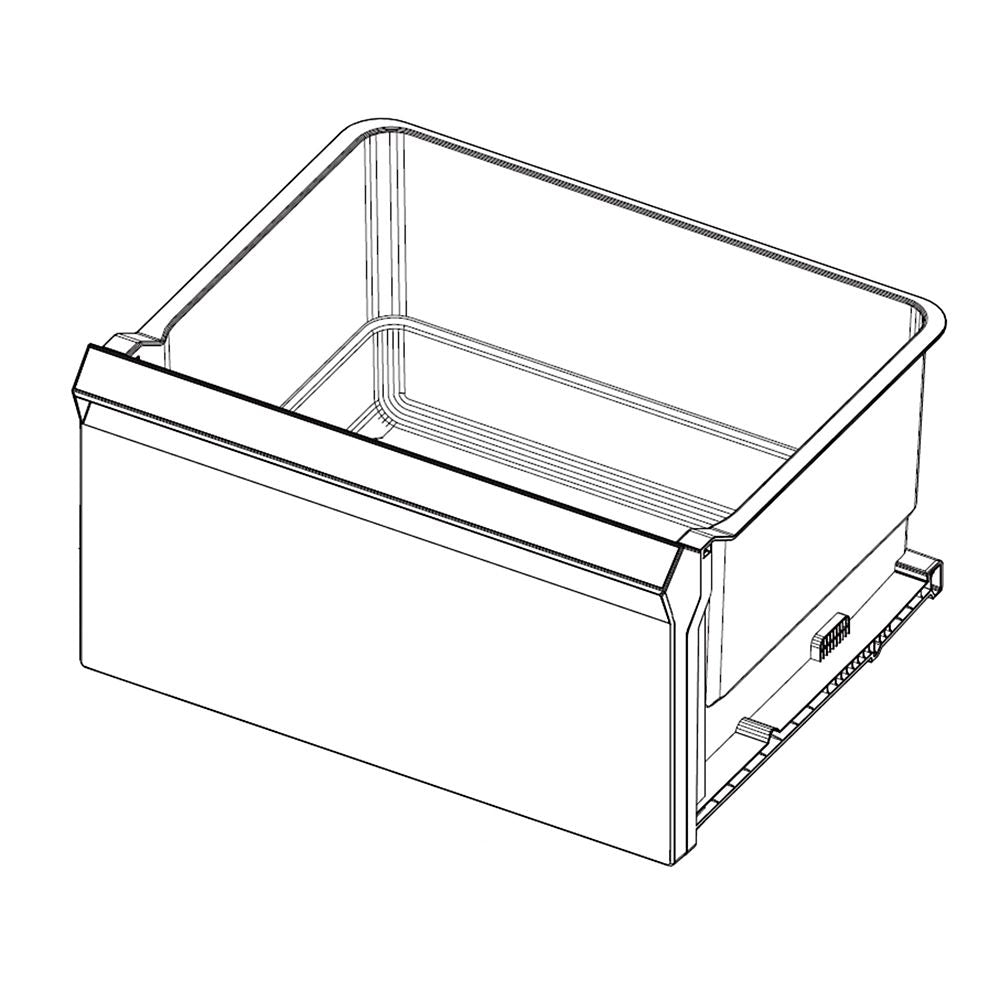 Tiroir à légumes supérieur du réfrigérateur Samsung DA97-20627A