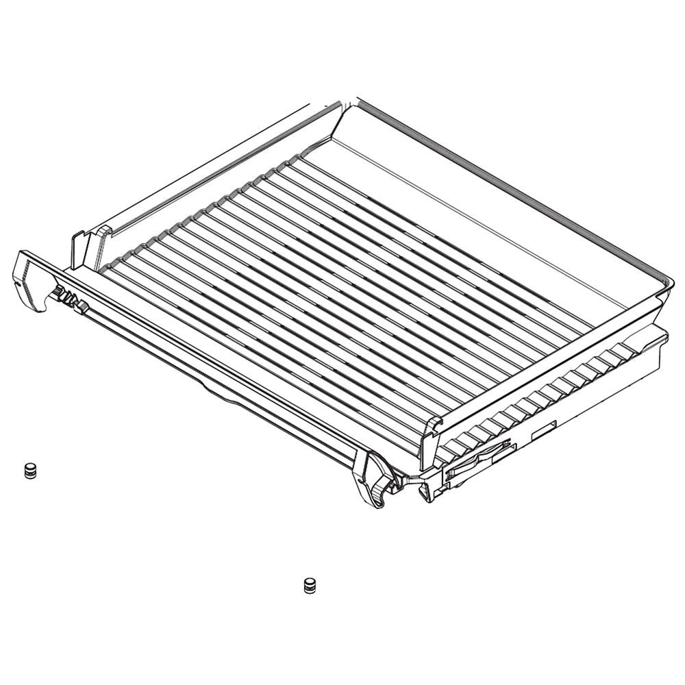 Plateau de réfrigérateur Samsung DA97-20644A