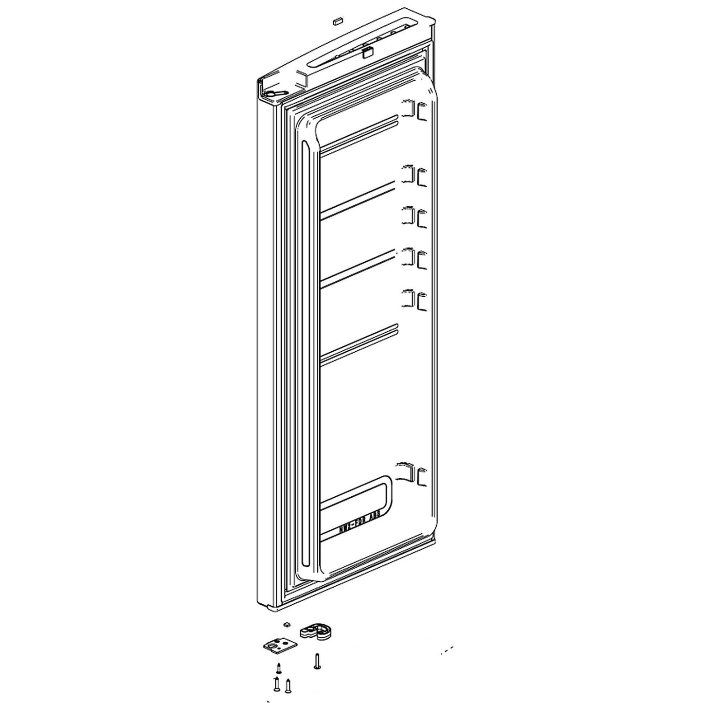 DA91-05437E Mousse de porte d'appareil réf. droite