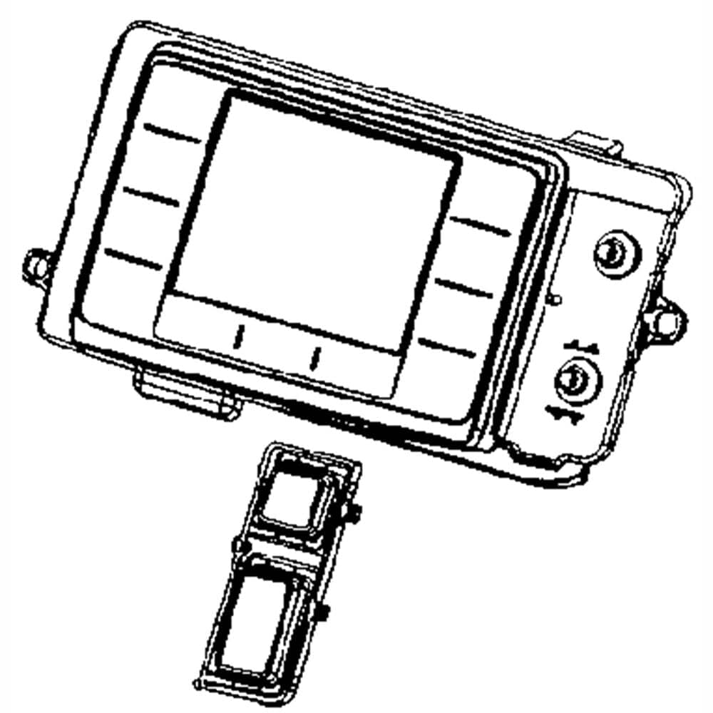 Bouton-poussoir de commande de sèche-linge Samsung DC64-03066D