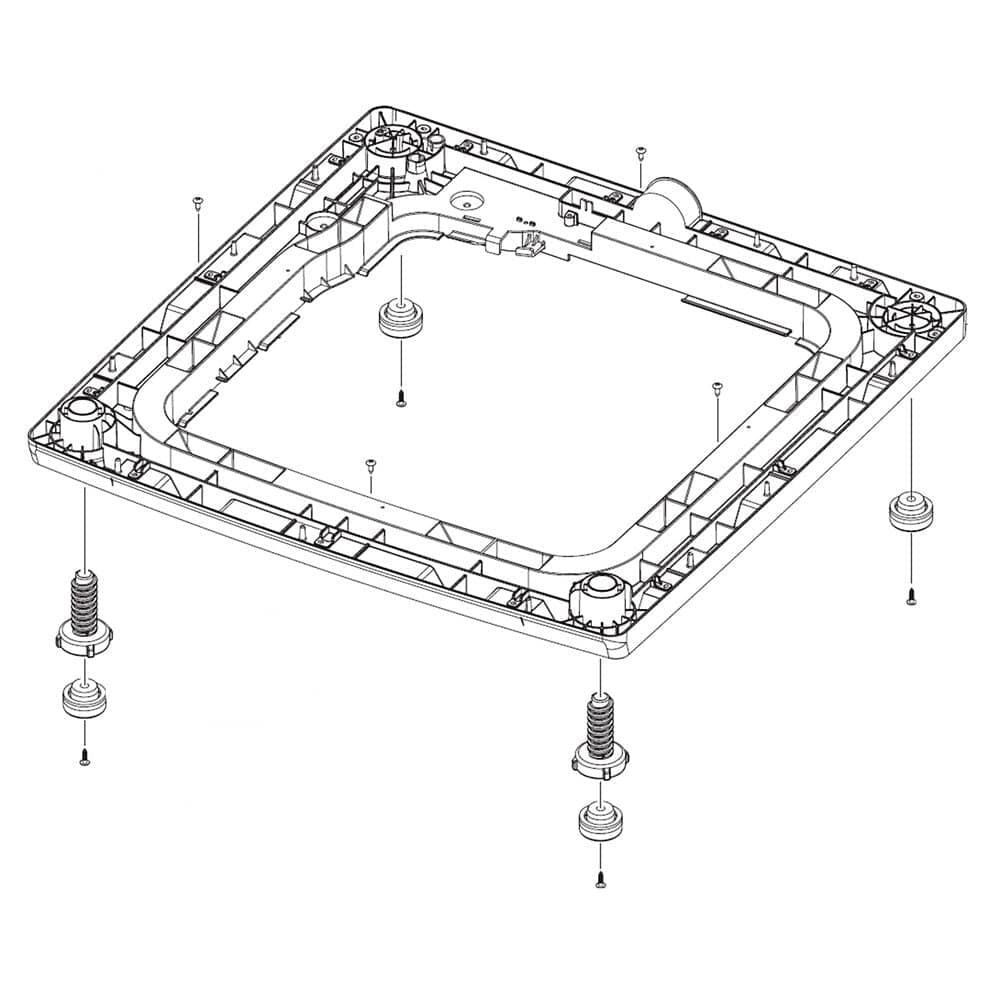 Demi-base Samsung DC90-12777B
