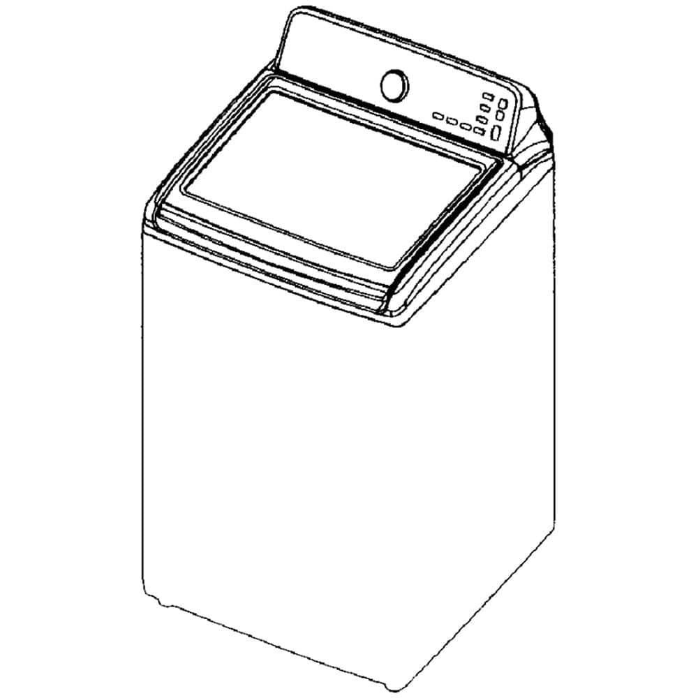 Panneau de commande pour lave-linge Samsung DC97-18655A