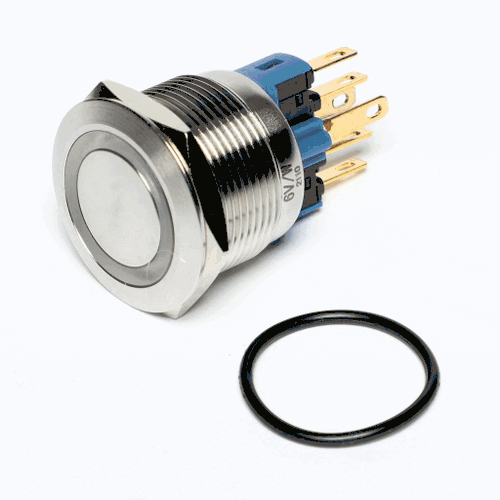 DE81-05303A Bouton poussoir Svc LED blanche