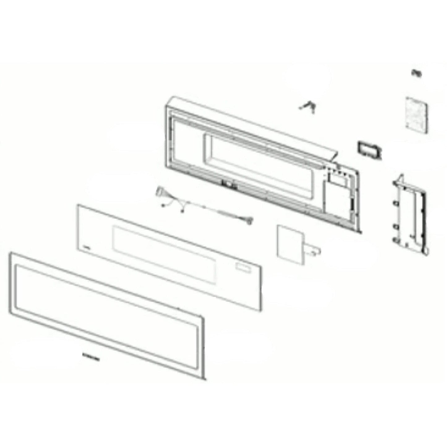 Samsung DE94-05063C ASSEMBLAGE DE LA PORTE A