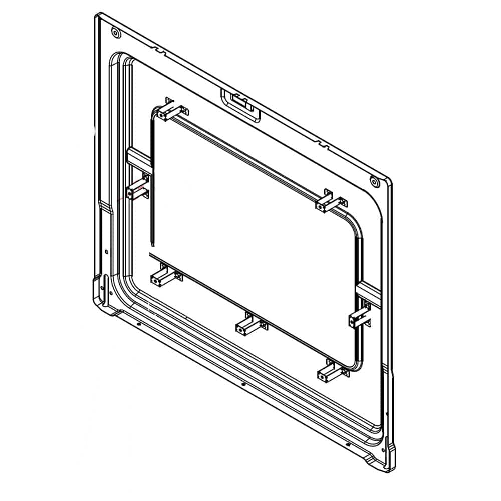 Revêtement de porte de four Samsung DG94-00899A