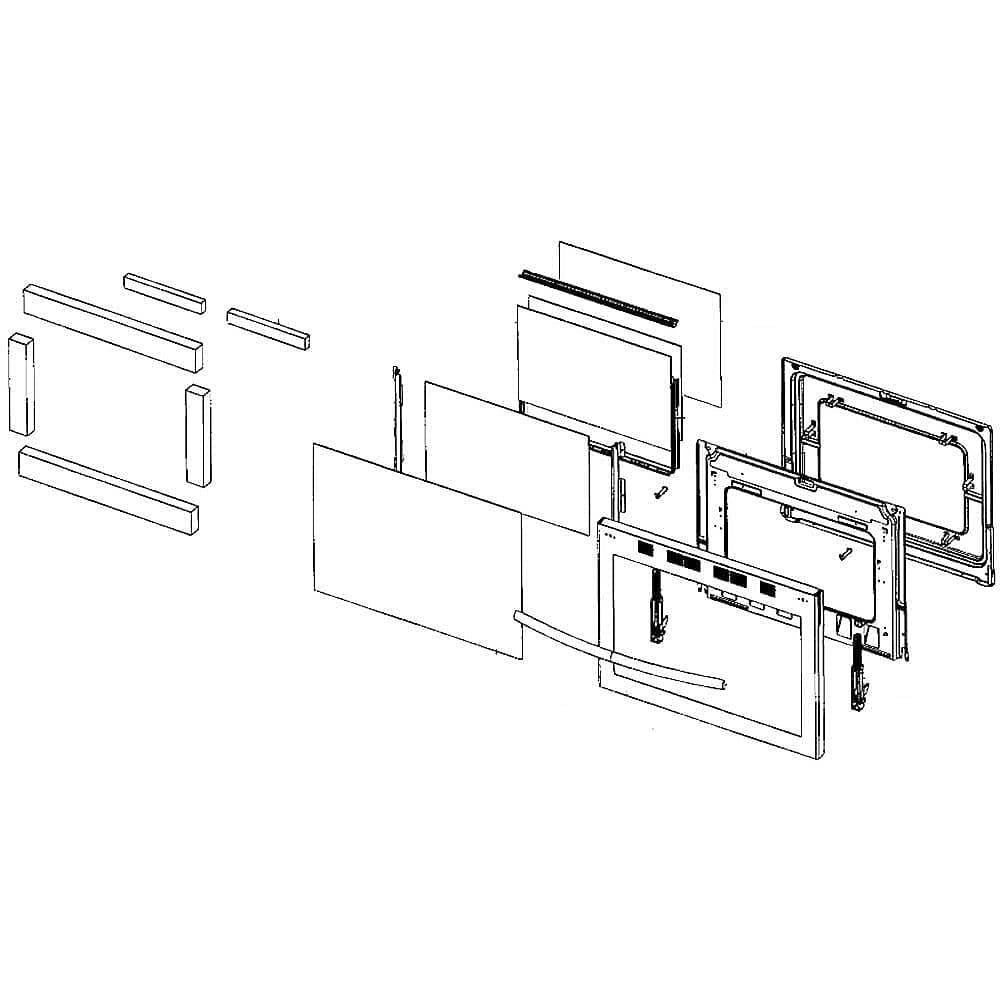 DG94-00940B PORTE D'ASSEMBLAGE