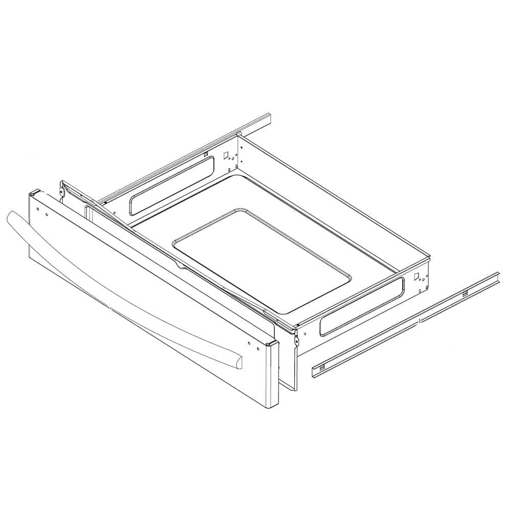 Samsung DG94-00959A Range Warming Drawer Assembly
