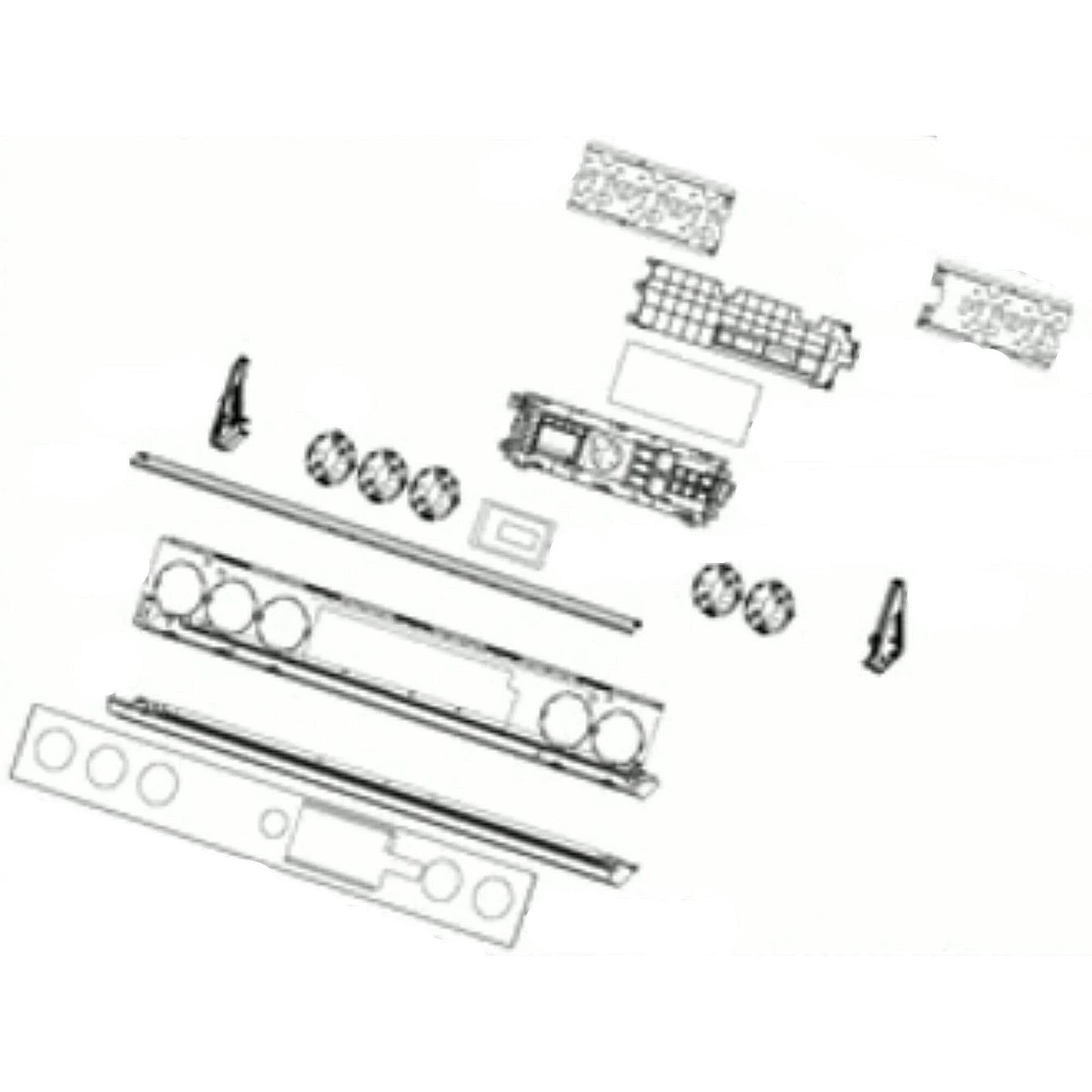 Panneau de commande secondaire DG94-03551D