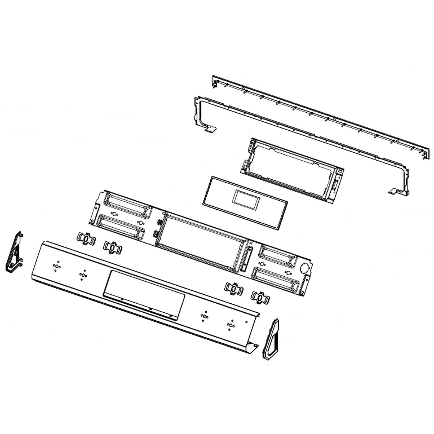 Samsung DG94-03574G ASSEMBLAGE PANNEAU DE COMMANDE SUB