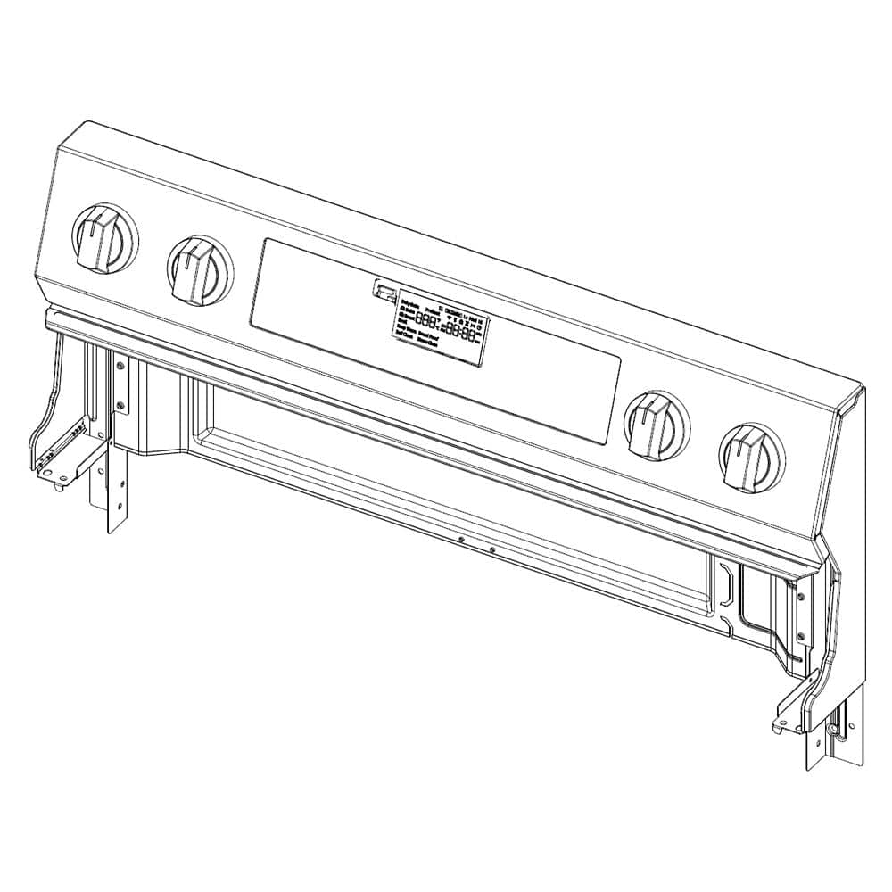 Panneau de commande de la cuisinière Samsung DG94-03952D