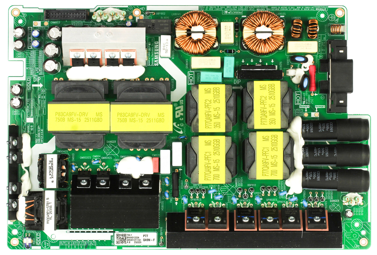 Samsung TV DC VSS Power Board - BN44-01333A