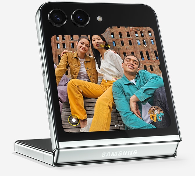 Samsung SM2F741UZSAUSC - Galaxy Z Flip5 5G with Cover Screen Widgets & Adaptive Display