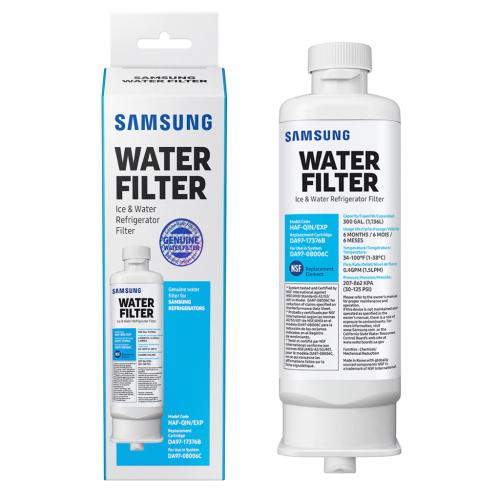 Filtre à eau pour réfrigérateur Samsung RF263BEAEBC/CL
