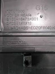 BN96-50808A Assy Cover P-Rear;75Utu7000K,P