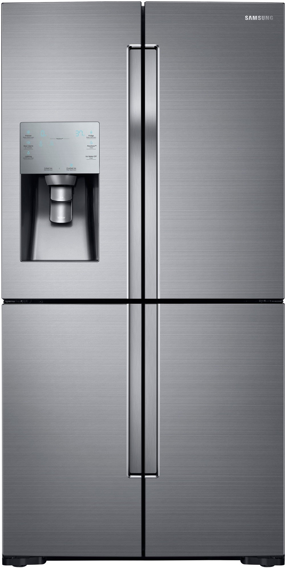 Réfrigérateur à portes françaises flexibles Samsung RF28K9070SR/AA de 28,1 pi³ à 4 portes