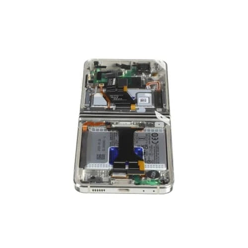 Samsung Mobile Galaxy Z Flip5 LCD Screen With Frame (Cream) - GH82-31825B