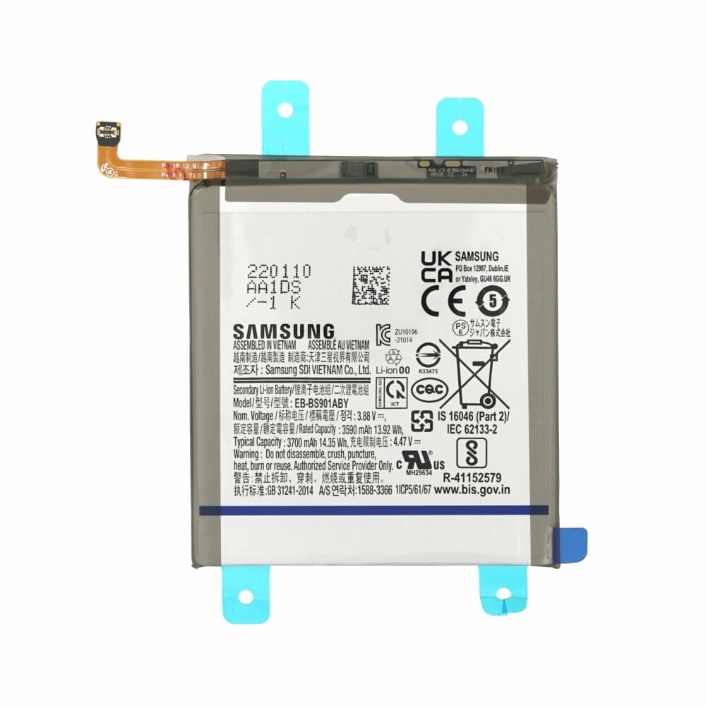 Samsung GH82-27494A Svc Batt Assembly Eb-Bs901Aby,