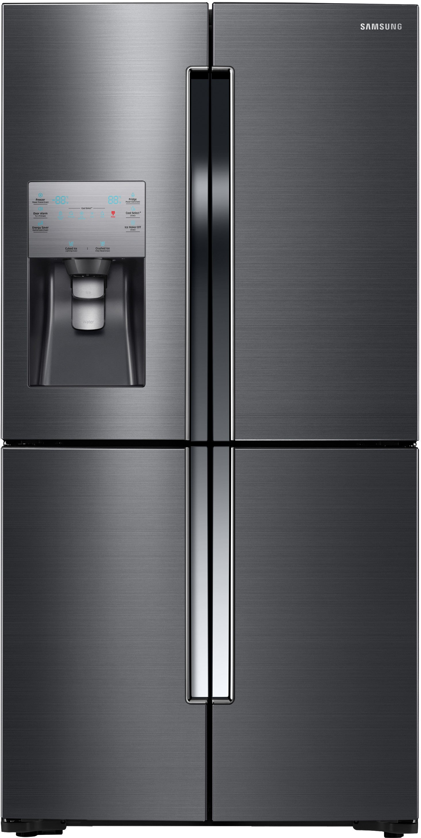 Réfrigérateur Samsung RF23J9011SG/AA de 22,5 pi³ à 4 portes et portes françaises flexibles