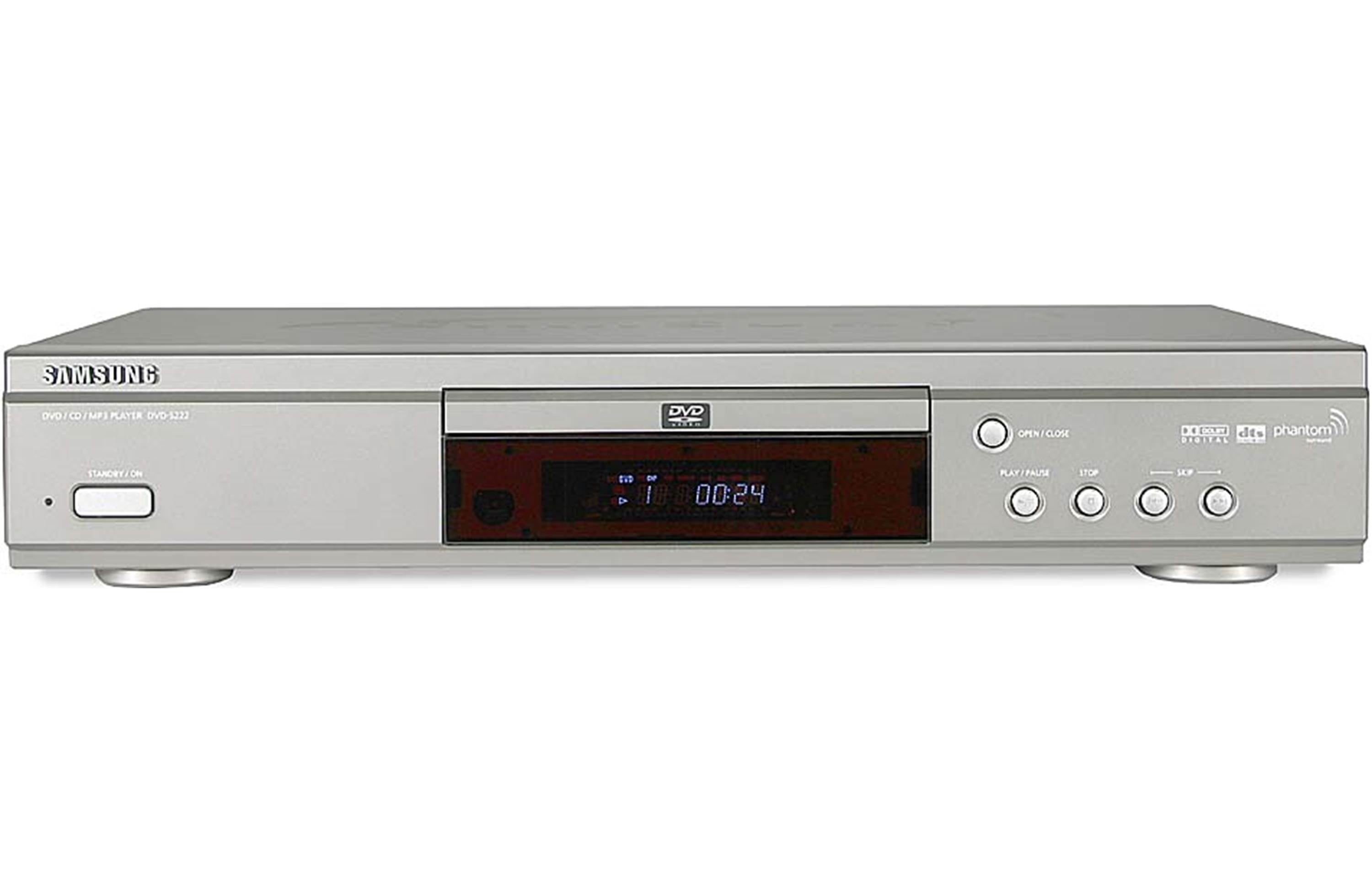 Samsung DVDS222 DVD Player - Standard DVD Player with Progressive Scan Feature