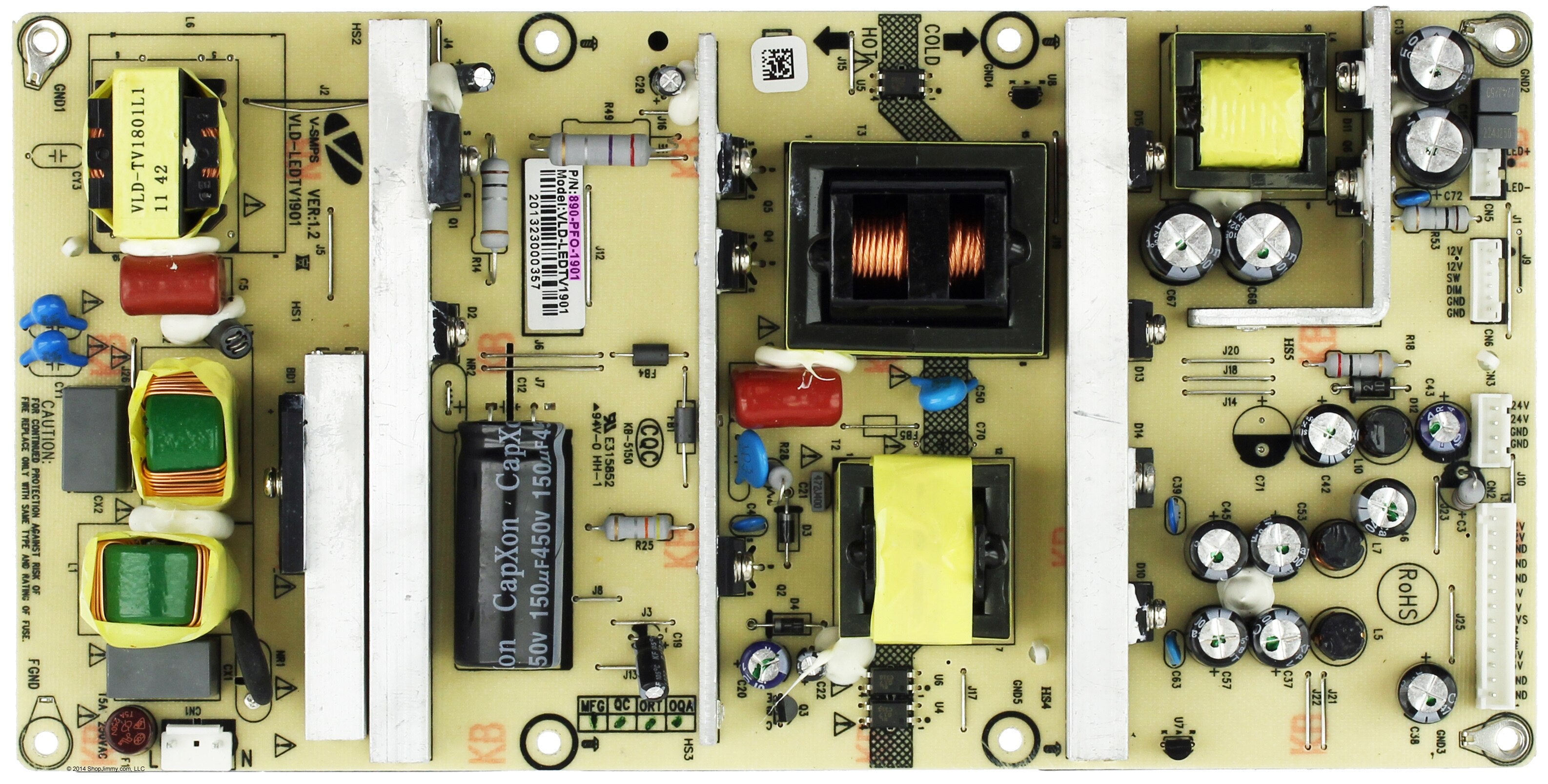 890-PFO-1901 Power Supply - Samsung Parts USA