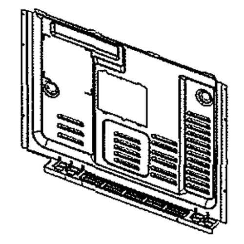 Samsung DG63-00357B Range Rear Panel - Samsung Parts USA