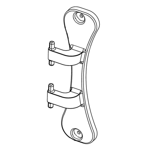 Samsung DC61-02640A Door Hinge - Samsung Parts USA
