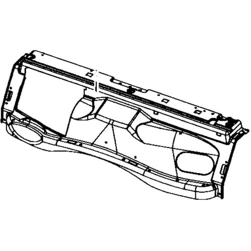 Samsung DC97-16017B Washer Cabinet Reinforcement Bracket - Samsung Parts USA
