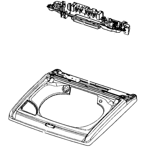 Samsung DC97-17057X Semi Cover - Samsung Parts USA
