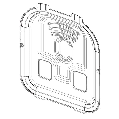 Samsung DC97-20022A Cover Back - Samsung Parts USA