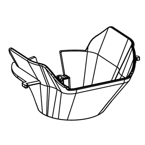 Samsung DA61-04377A Refrigerator Ice Guide - Samsung Parts USA