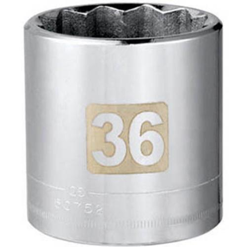 2296812 36Mm 12Pt Socket 1/2In Drive - Samsung Parts USA