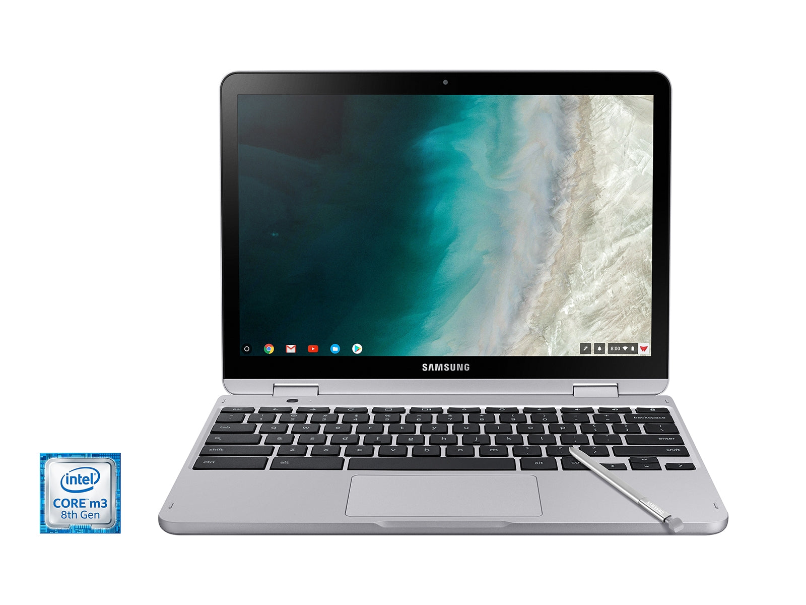 Samsung XE520QABK02US Chromebook Plus V2 2-In-1 Laptop