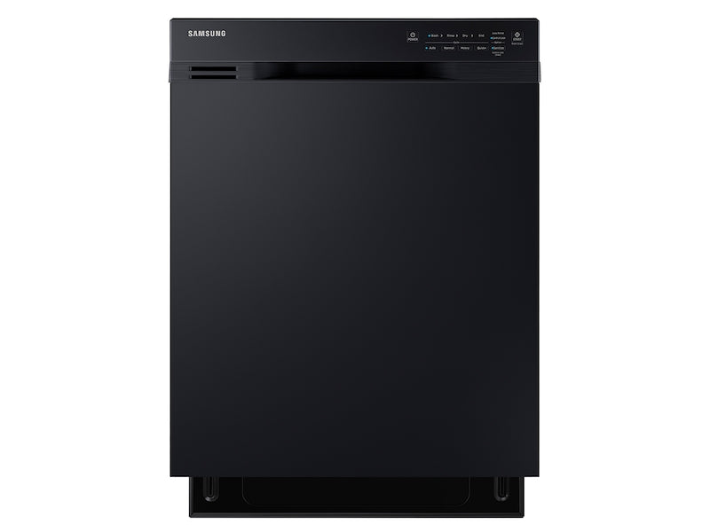 Samsung DW80J3020UB/AC 24-Inch Front Control Built-in Dishwasher With Stainless Steel Tub - Black