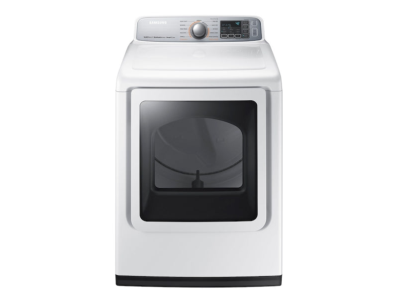 Samsung DVE50M7450W/A3 7.4 Cu. Ft. Electric Dryer With Steam