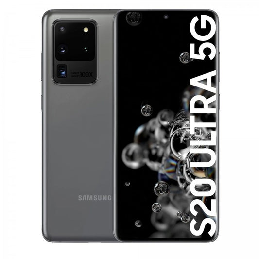 Samsung Galaxy S20 Ultra 5G SM3G988UZAEXAA - Factory Unlocked, Cosmic Gray, 512GB Storage, AI Ultra Night Mode
