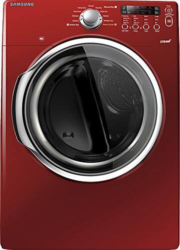 Samsung DV331AGR/XAA 7.3 Cu. Ft. Front Load Gas Dryer