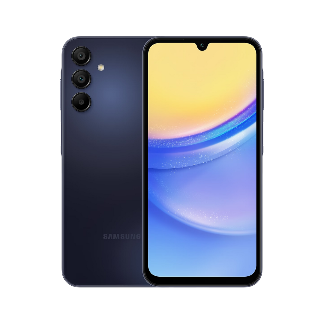 Samsung SM2A156UZKBXAU - Galaxy A15 5G with 6.5″ FHD+ Display, 128GB Storage, and Factory-Unlocked Design