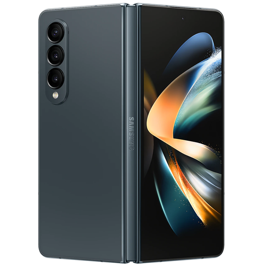 Samsung Galaxy Z Fold4 5G SM-F926UZGAATT - AT&T Locked, Blue, 512GB Storage, Samsung Knox Vault