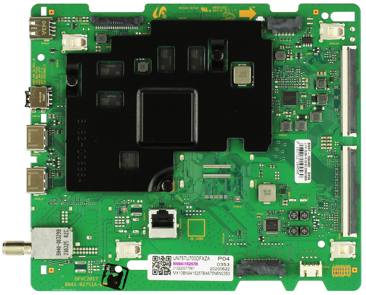 BN94-15257B ASSEMBLY PCB MAIN;UTU7000K