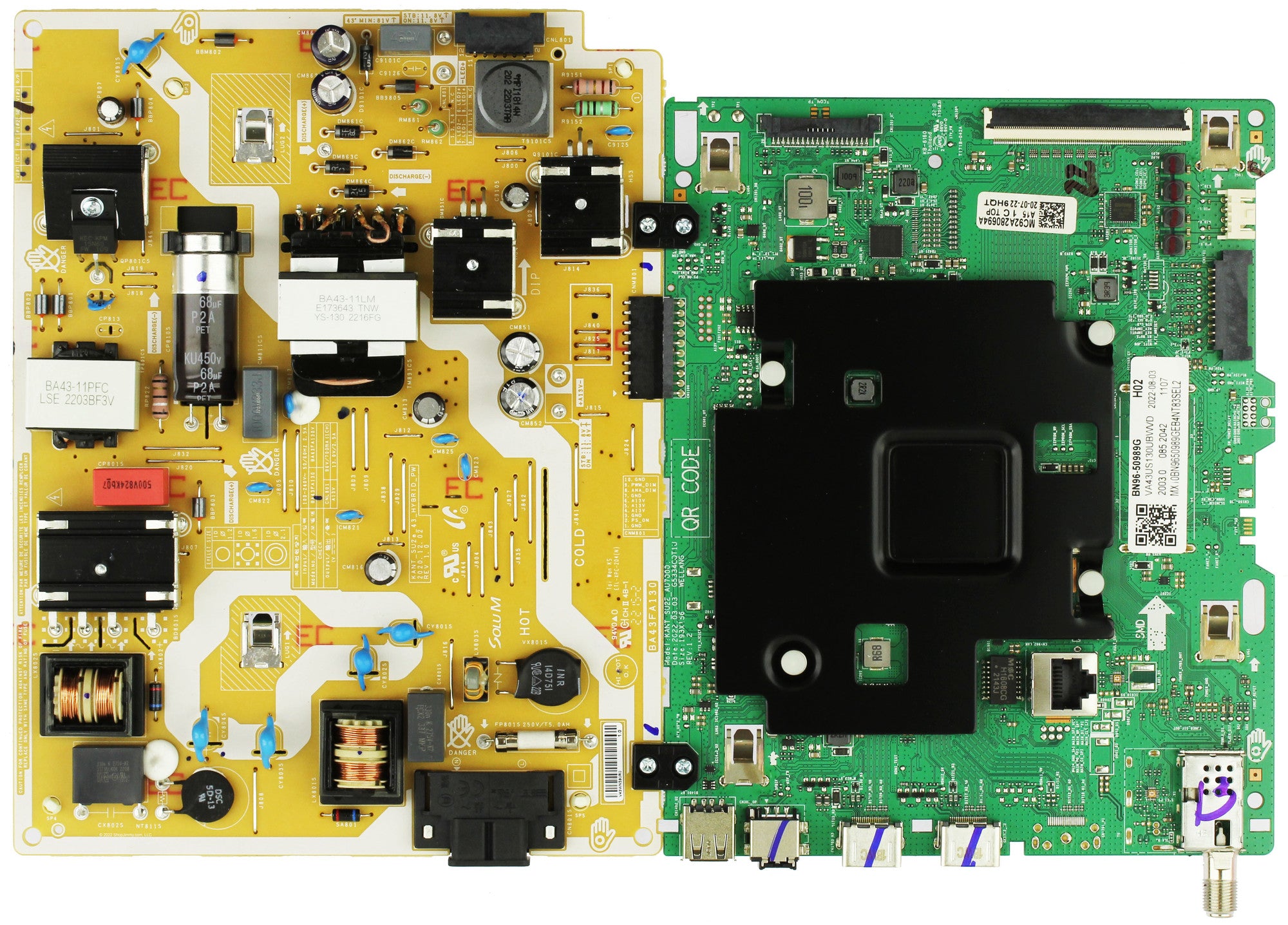 samsung BN96-50989G MAIN PCB