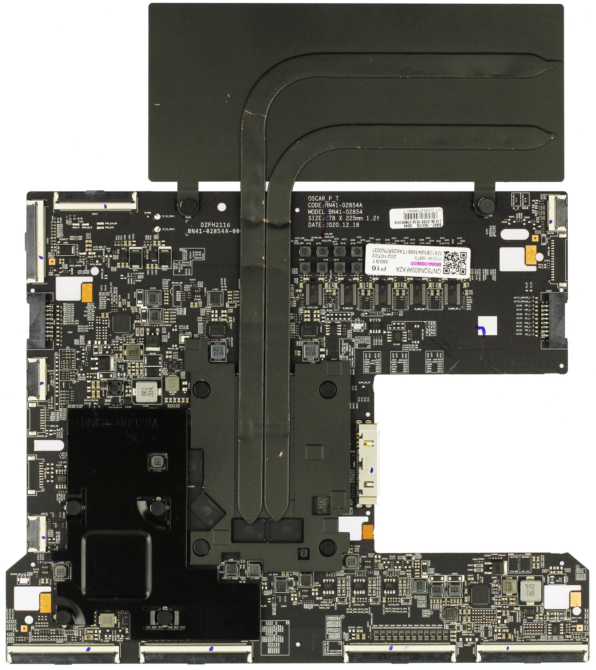 samsung BN94-17208W ASSEMBLY PCB MAIN