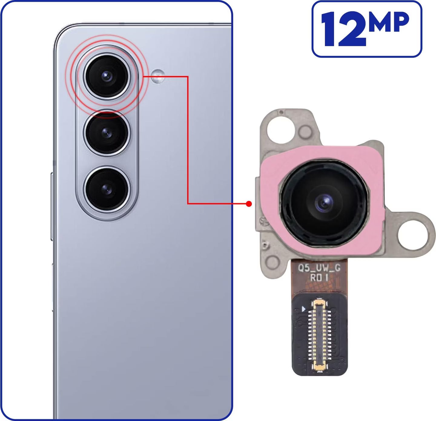Samsung Mobile Galaxy S Series 12MP Ultra-Wide Camera GH96-15977A