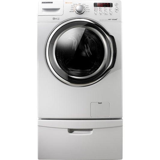 Laveuse à chargement frontal Samsung WF350ANW/XAA de 3,7 pi³ avec VRT